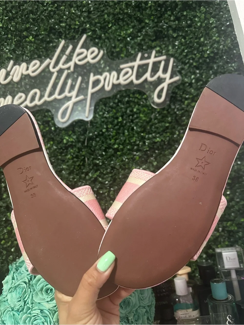“Dior” sandals